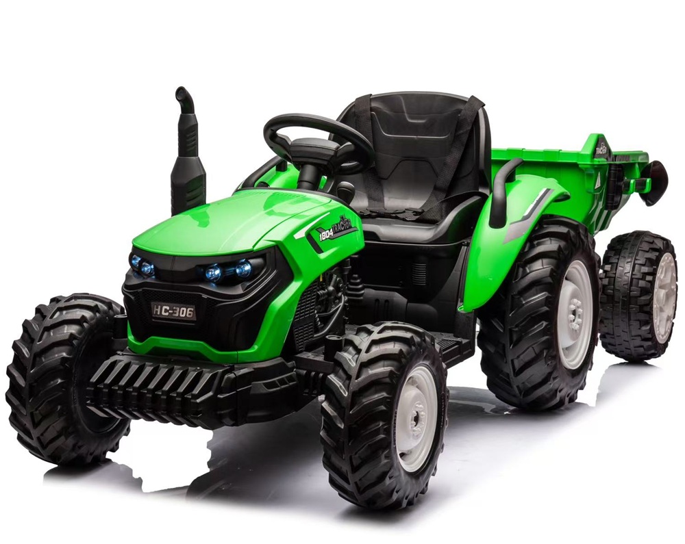 02ecf23fe4c4f5722c105ec0d7101aa Dečiji električni traktor sa prikolicom - Slika 1