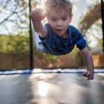 Trambolina 2.44m sa merdevinama Playtime - Slika 4