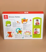 Set zvečki i glodalica 1109 – Dinosaur Rattles (5 komada) (3–36 meseci) - Slika 3