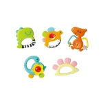 Set zvečki i glodalica 1109 – Dinosaur Rattles (5 komada) (3–36 meseci) - Slika 4