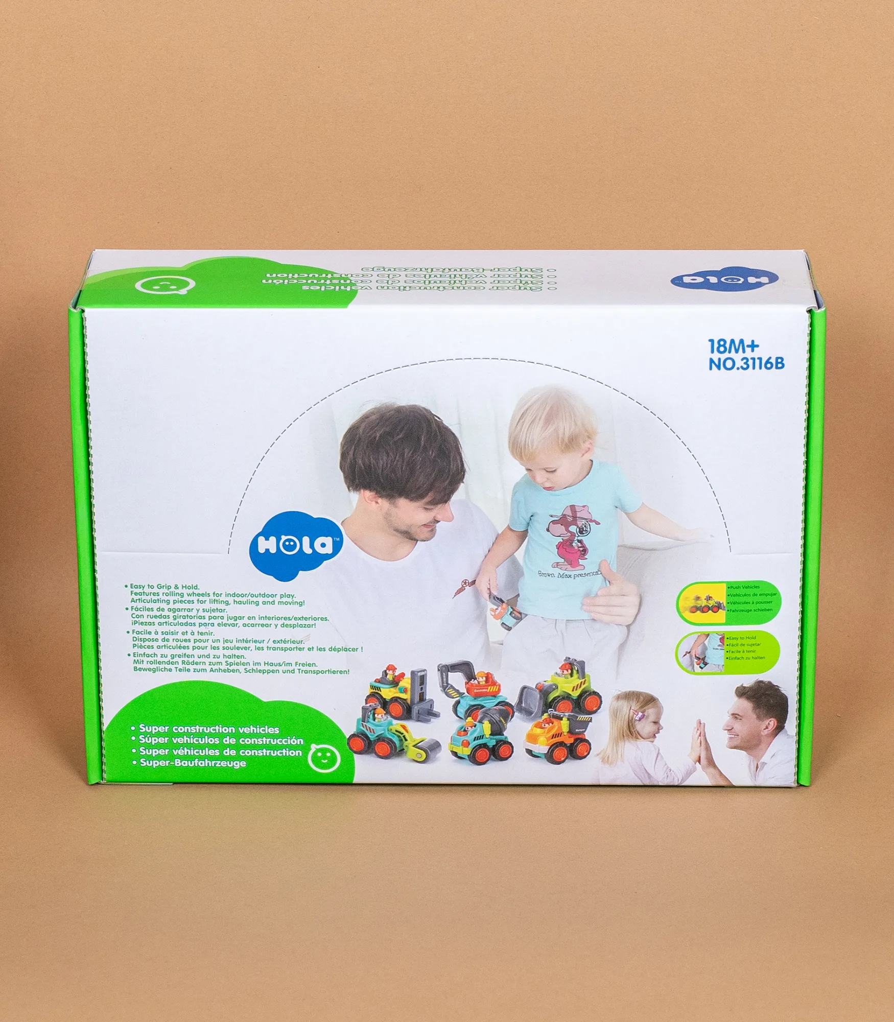 3116b-02.webp Set građevinskih vozila 3116B – Super Construction Vehicles (12 kom) (18m+) - Slika 1