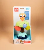 Igračka za hranilicu sa vakum postoljem – 2 kombinacije boja (6–24 meseca)
