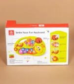 Muzička edukativna tabla 927 – Smile Face Fun Keyboard (6–36 meseci) - Slika 3