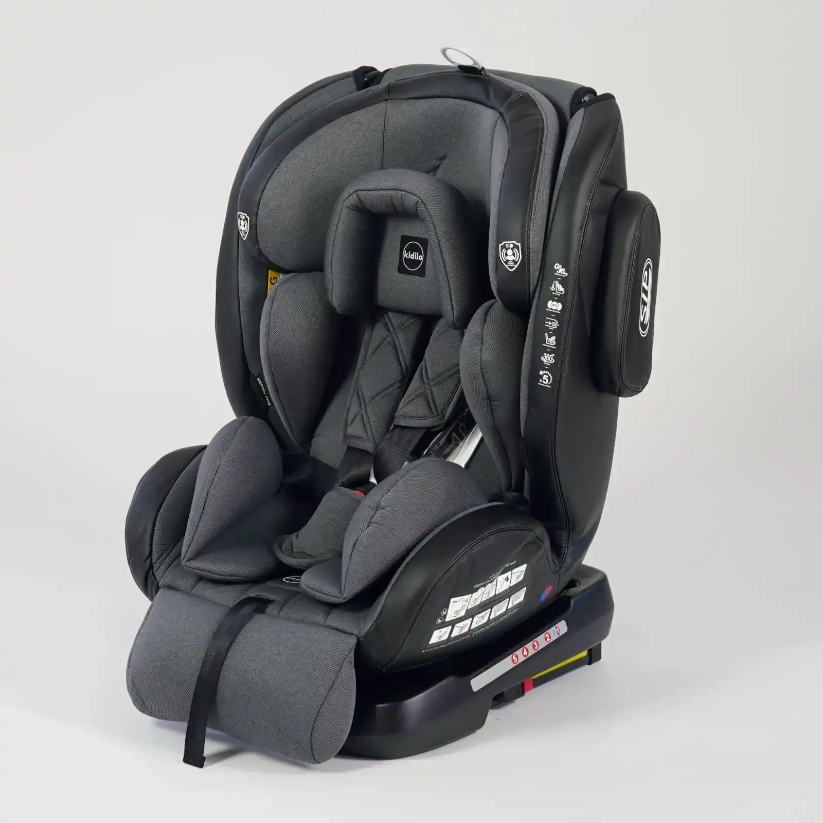 KBH-308-pro-darkgrey-01.webp Auto sedište Kidilo KBH-308-pro - Slika 1