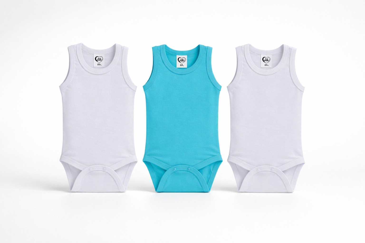 a-0590-3_2.jpg Bebi bodi 3-pack bela-tirkiz - Slika 1