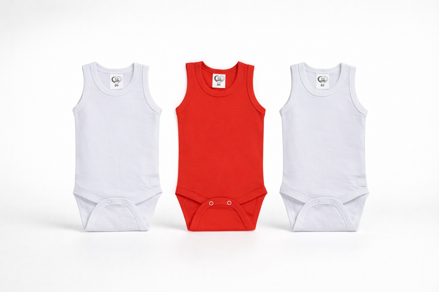 a-0590-6_2.jpg Bebi bodi 3-pack bela-narandžasta - Slika 1