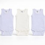Bebi bodi 3-pack belo-krem