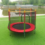 Dečija trambolina sa mrežom – Mini igraonica za bezbednu zabavu kod kuće (3 boje) - Slika 10