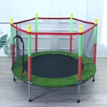 Dečija trambolina sa mrežom – Mini igraonica za bezbednu zabavu kod kuće (3 boje) - Slika 3