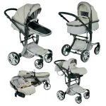 Kolica za bebe Kidilo G10-C 3 u 1 - Slika 2