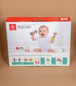 HE7900 – Set zvečka i glodalica (5 kom) – Baby Gym Gift Set (3–36 meseci) - Slika 3
