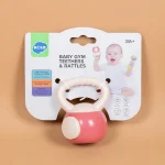 Zvečka glodalica “kettlebell” HE7900C – Baby Gym (3m+)