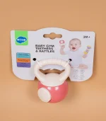Zvečka glodalica “kettlebell” HE7900C – Baby Gym (3m+) - Slika 2