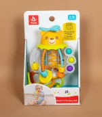 Interaktivna igračka HE7916 – Shake & Pull Busy Ball (6–36 meseci) - Slika 2