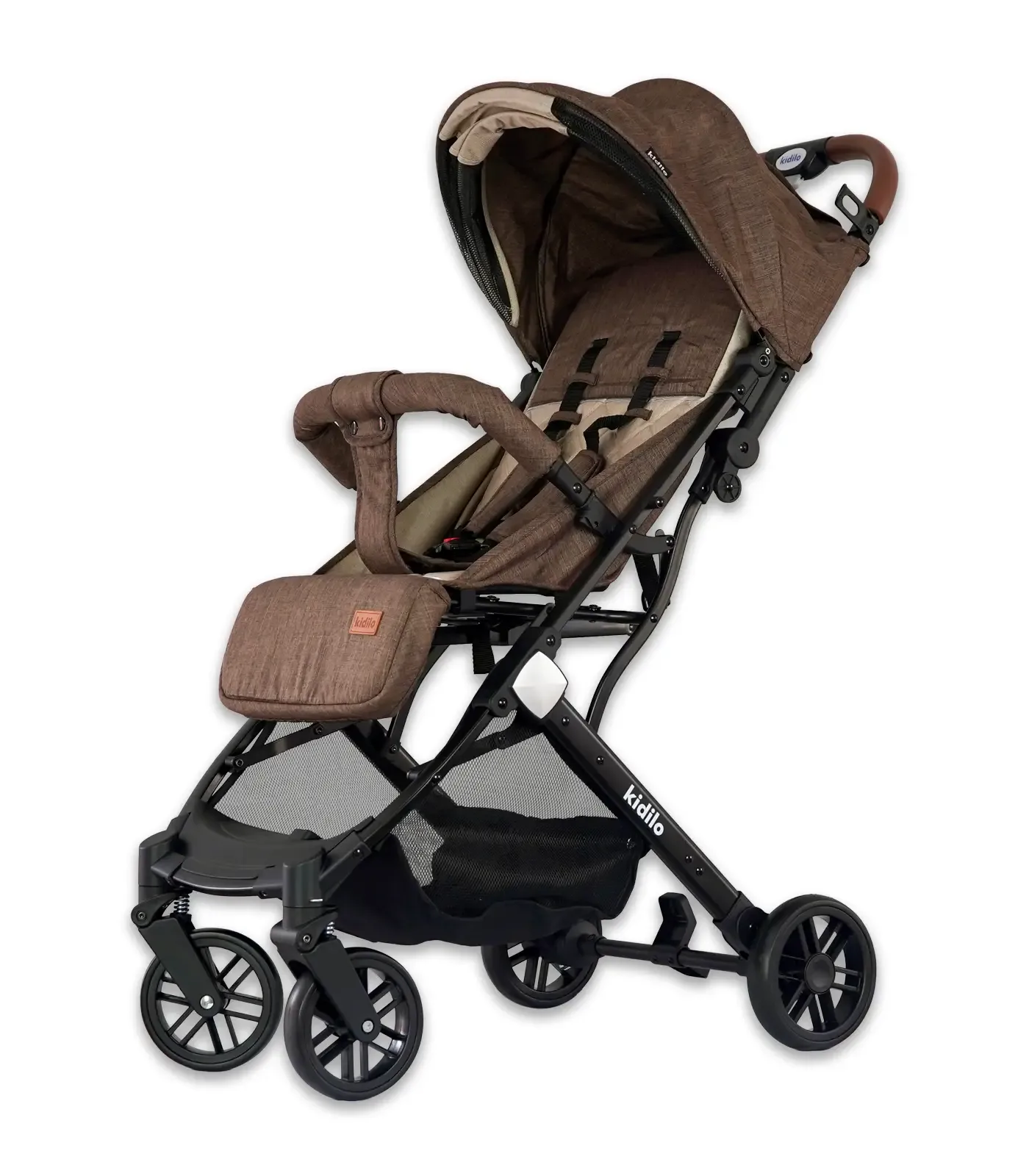 kolica-khaki-1.webp Kolica za bebe Kidilo K8 - Slika 1