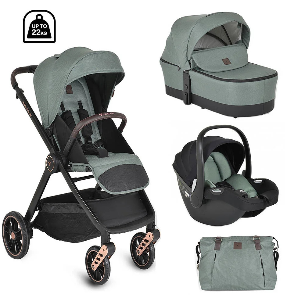 kolica-za-bebe-set-3u1-macan-green-nova-isize-sinteza.jpg Kolica za bebe Macan 3u1 iSize sedište - Slika 1
