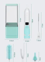 UV sterilizaciona lampa za četke i opremu za flašice – set (USB) (2 boje) - Slika 2