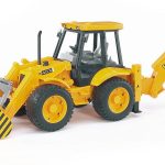 Bager JCB sa zadnjim utovarivačem